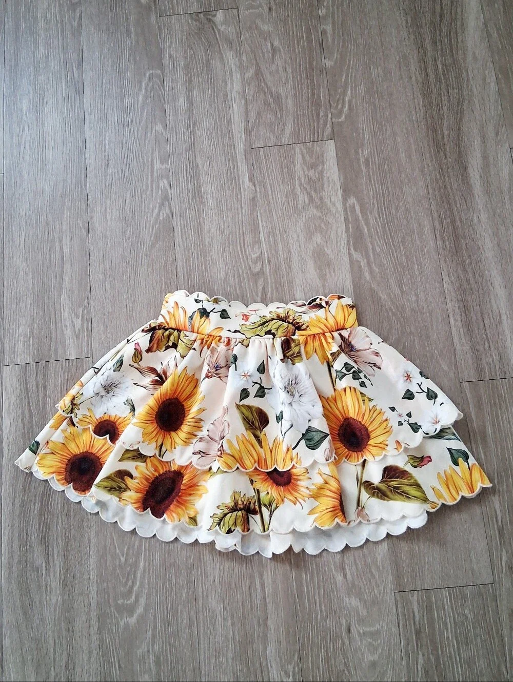 Agua Bendita Cooper Skirt Sunflower Multi